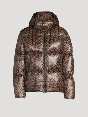 Kent Lustrous Light Down Jacket With Hood