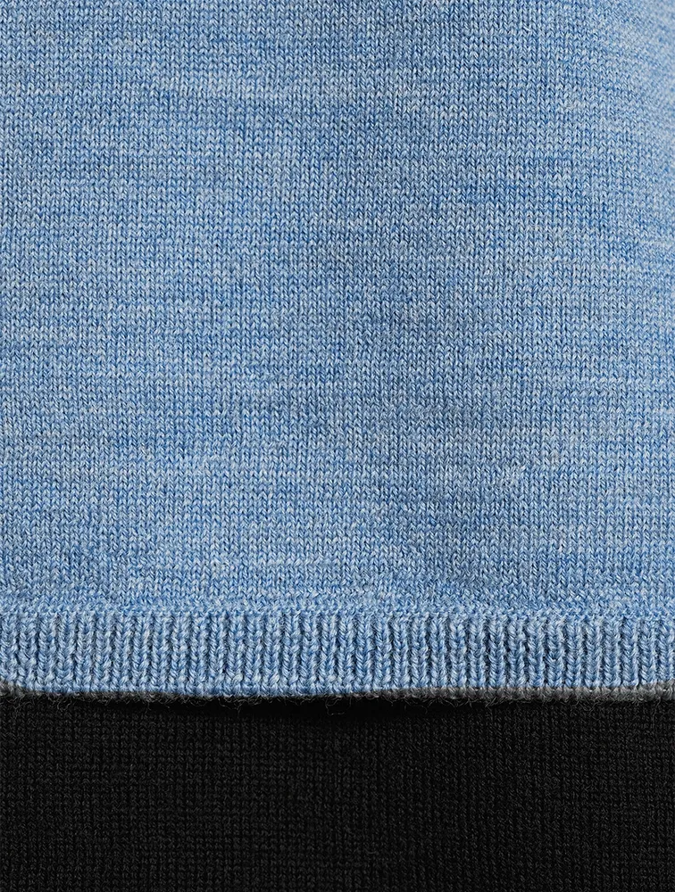 Wool Colourblock Sweater