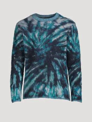 Mohair Tie-Dye Sweater