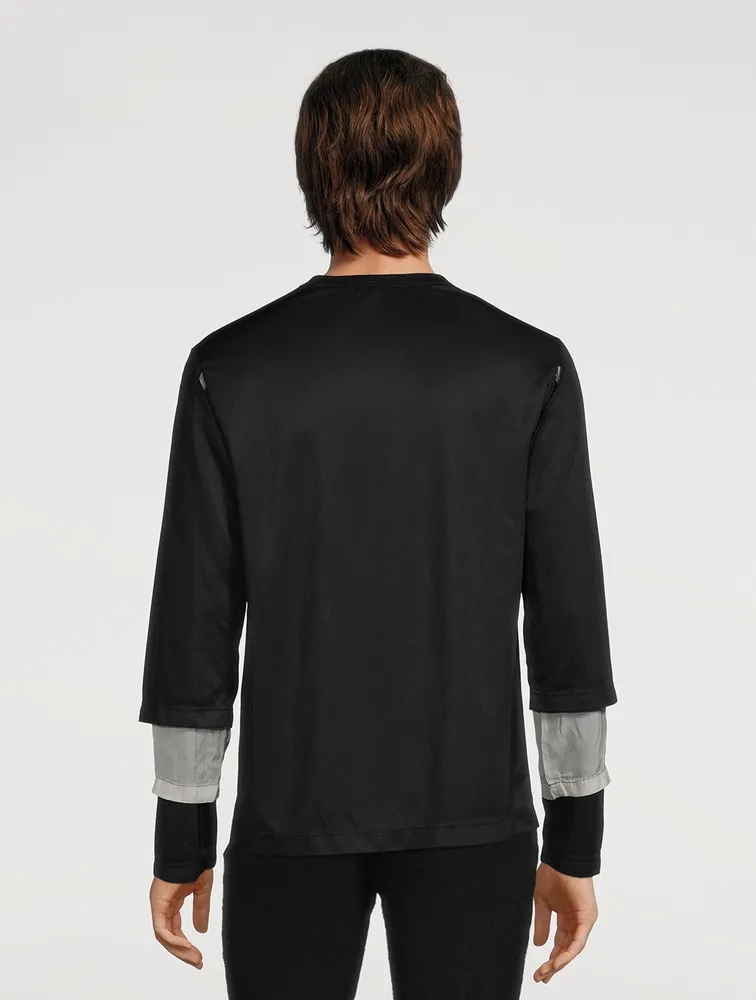 Tiered Long-Sleeve T-Shirt