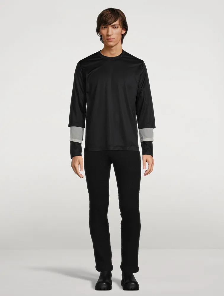 Tiered Long-Sleeve T-Shirt