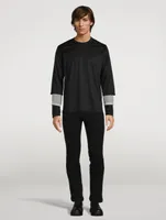 Tiered Long-Sleeve T-Shirt