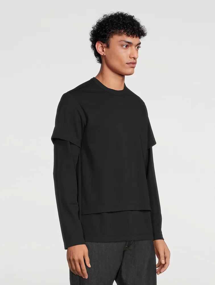 Layered Long-Sleeve T-Shirt