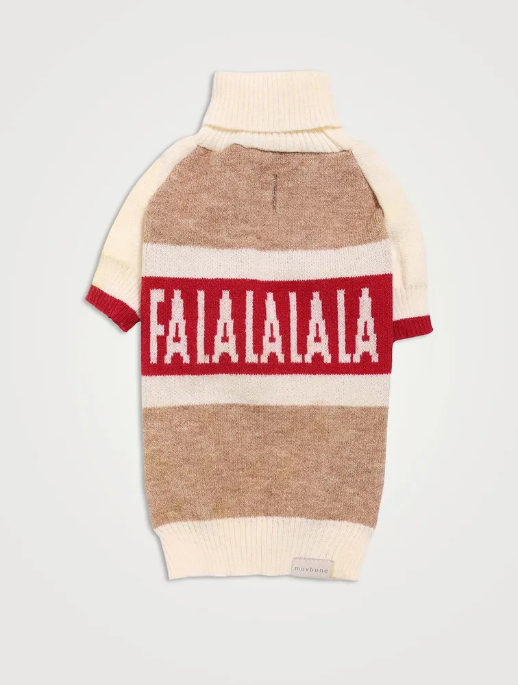 Oliver Cable-Knit Dog Sweater