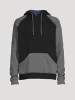 Cotton-Blend Colourblock Hoodie