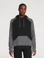 Cotton-Blend Colourblock Hoodie