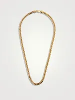 Vintage 10K Gold Curb Chain Necklace