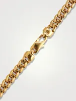 Vintage 10K Gold Curb Chain Necklace