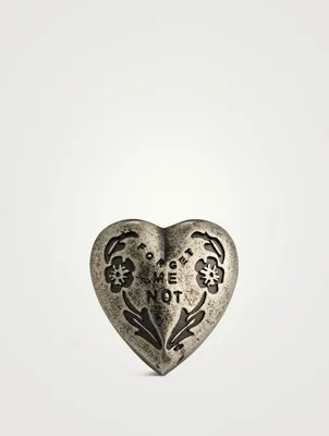 Forget Me Not Heart Ring