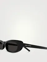 SL 557 Shade Cat Eye Sunglasses