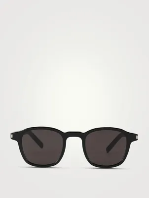 SL 549 Slim Round Sunglasses