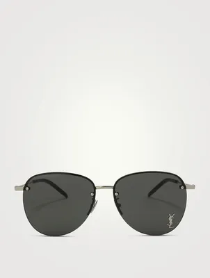 SL 328 YSL Monogram Aviator Sunglasses