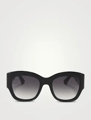 Signature C De Cartier Cat Eye Sunglasses