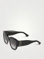 Signature C De Cartier Cat Eye Sunglasses