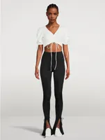 Vero Ruched Crop Top