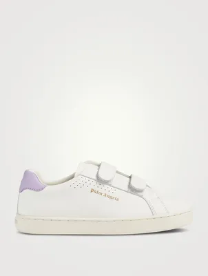Palm Leather Strap Sneakers