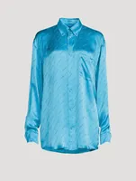 Silk Jacquard Shirt