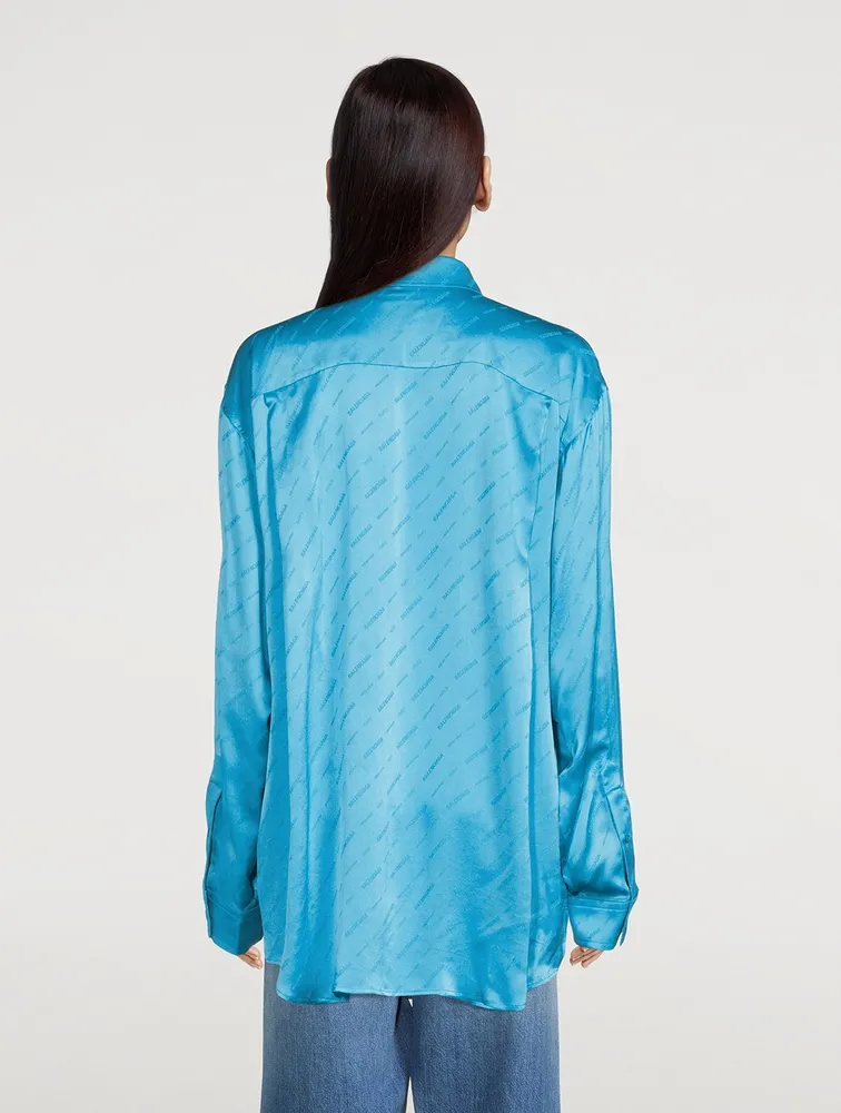 Silk Jacquard Shirt