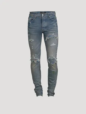 Mx1 Paint Splatter Skinny Jeans