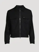 Wool Flannel Jacket