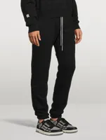 Cotton Sweatpants With Puff Logo