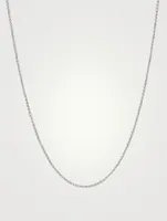 Sterling Silver Spike Chain Necklace