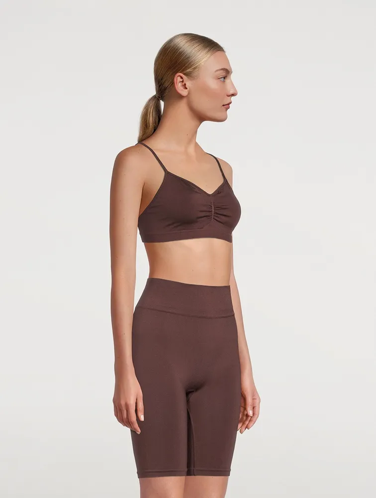Poise Ruched Crop Top