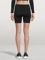 Composed Ribbed Bike Shorts