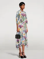 Midi Dress Floral Print