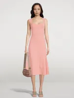 Compact Knit Midi Dress