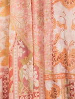 Kaleidoscope Midi Dress Floral Print