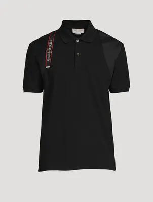 Harness Polo Shirt With Logo Tape