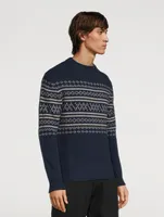 Setesdal Wool And Cashmere Crewneck Sweater