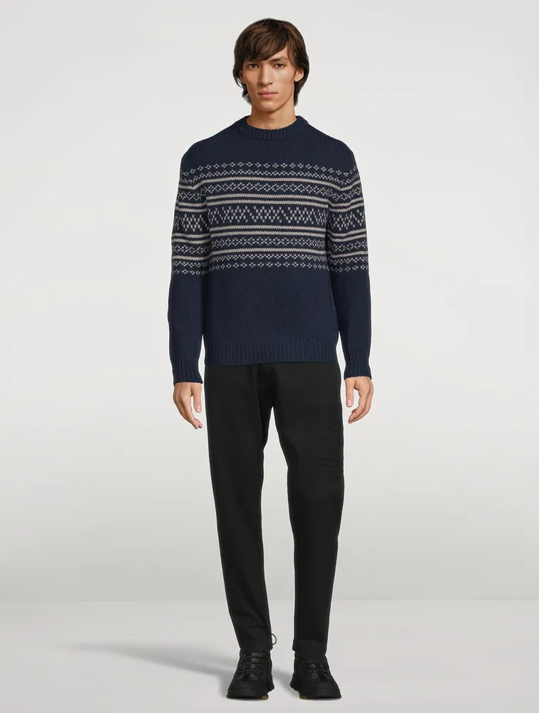 Setesdal Wool And Cashmere Crewneck Sweater