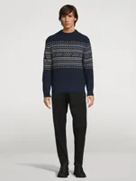 Setesdal Wool And Cashmere Crewneck Sweater