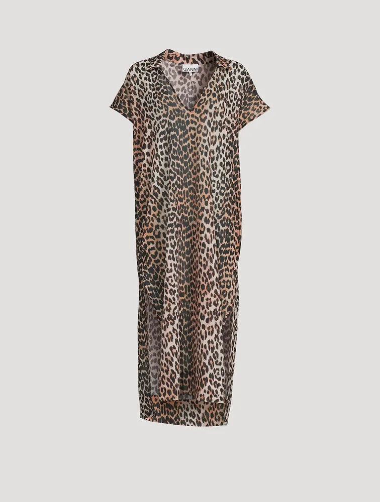 Caftan Leopard Print