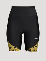 Bike Shorts Barocco Print