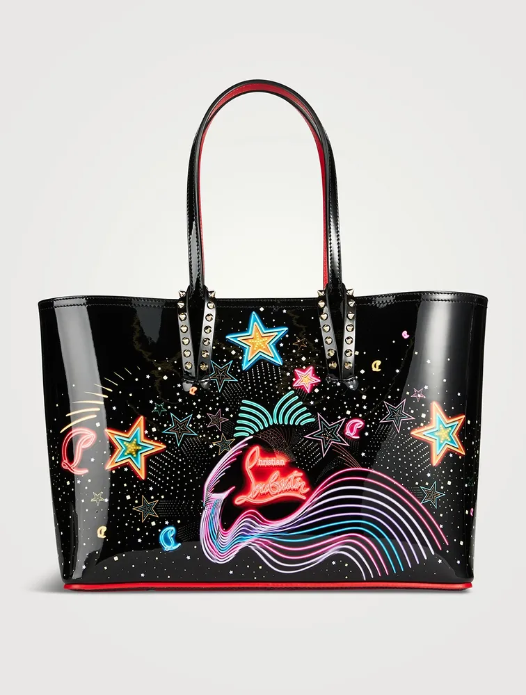 Christian Louboutin Cabata Small Loubinthesky-Print Tote Bag