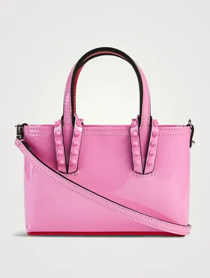 Nano Cabata Patent Leather Tote Bag