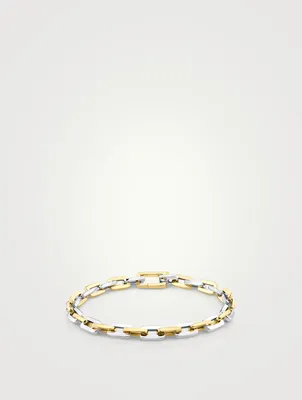 Mini 18K Gold Deco Link Bracelet