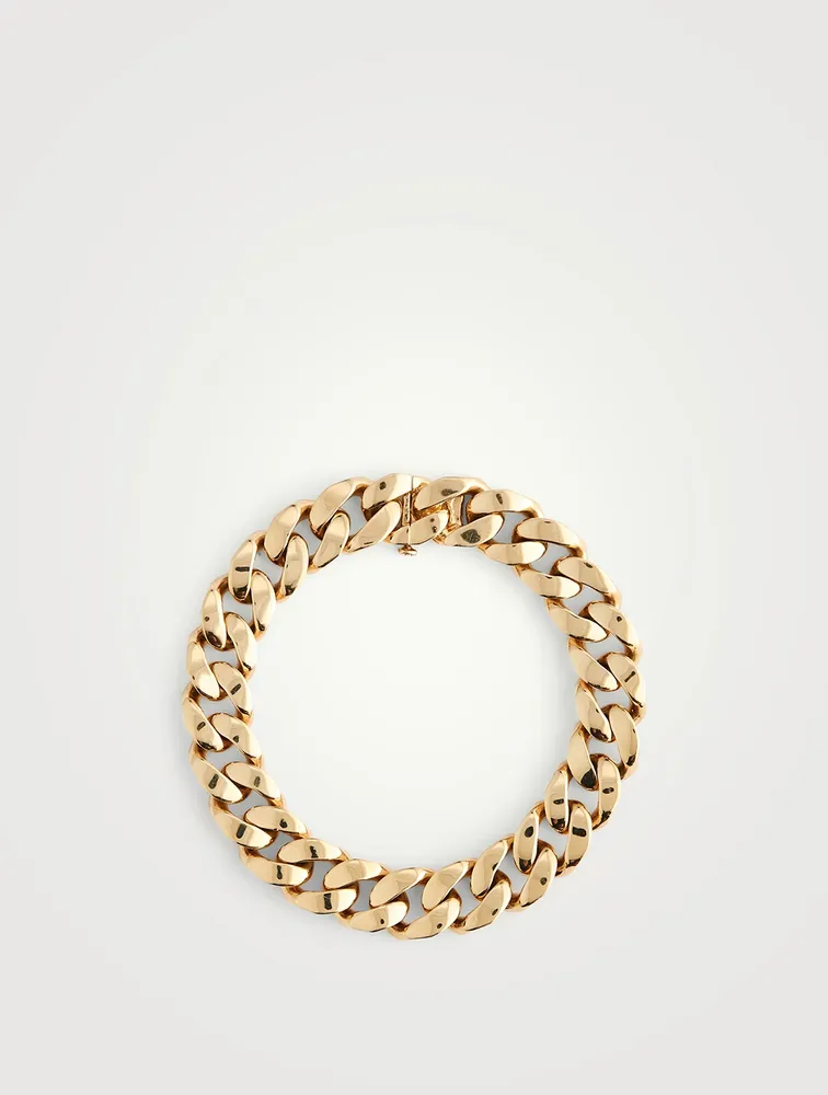 18K Gold Link Bracelet