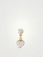 Chambre Diamant 18K Gold Drop Earring With Diamonds