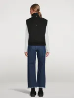 Liberty Shearling-Trimmed Down Vest