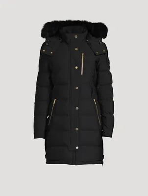 Watershed Shearling-Trimmed Down Parka