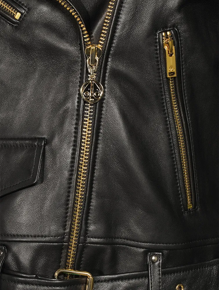 Bond Leather Moto Jacket