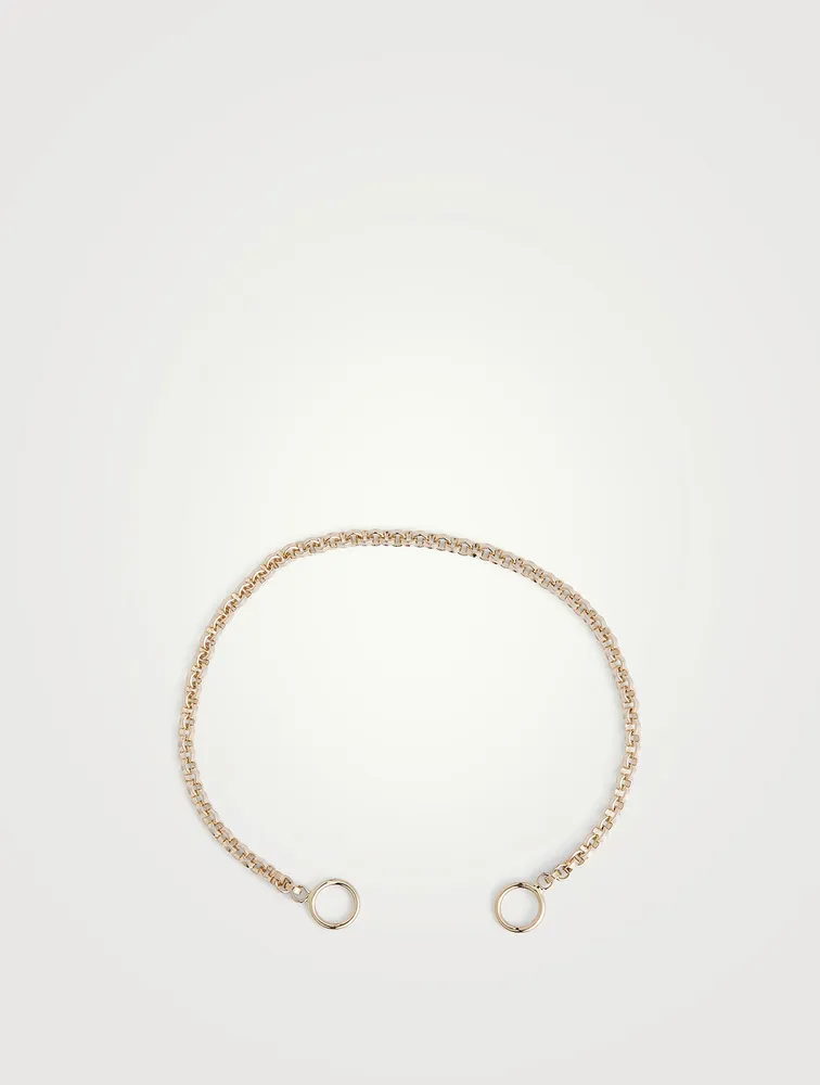 Gold Rolo Chain Bracelet