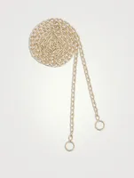 Inch 14K Gold Pulley Chain Necklace