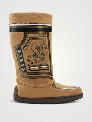 Victorias Arctic Fashion Leather Tamarack Boots