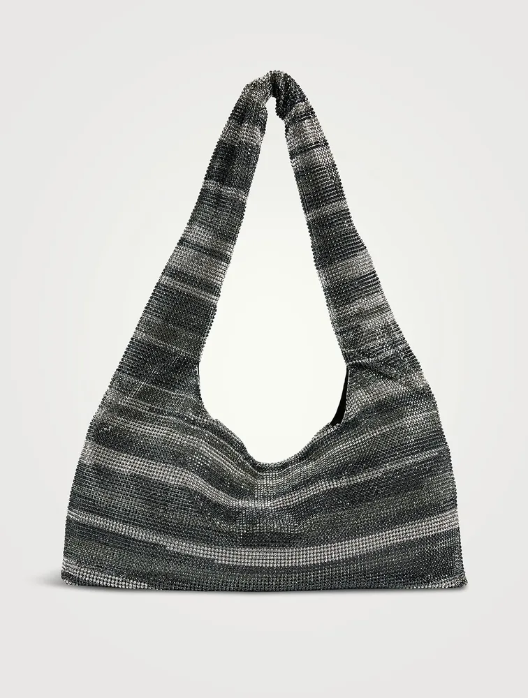 Crystal Mesh Shoulder Bag