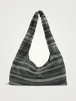 Crystal Mesh Shoulder Bag